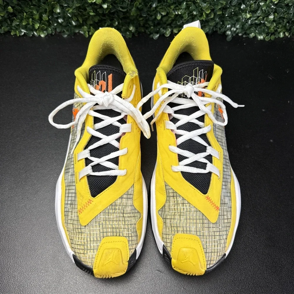 Nike Air Jordan One Take 4 Tour Yellow Sneaker Mens Size 13 Mesh